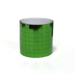 1m Length PET Green Mosaic Self-Adhesive <b>Sticker</b> <b>for</b> Christmas Decoration DIY Disco Ball Handicraft Decor Gifts Art Collage - Product Image 6