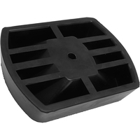 Nouveau stabilisateur Boatmenex, butée de roue simple en caoutchouc, caoutchouc de frein de roue pour remorque de voyage et chargement