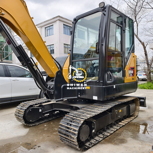 รถขุดมือสอง Sany Sy55u ผลิตปี 2016 เครื่องยนต์ Kubota V2607 ขนาด 5.5 ตัน รถขุดตีนตะขาบขนาดเล็ก แบบ Zero-tail รุ่น sy18u sy26u - Product Image 5