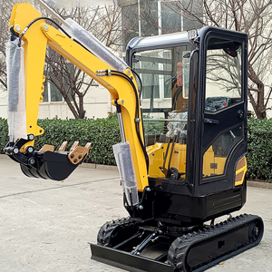 Mini-excavatrice sur chenilles hydraulique Hongrui HR18 <span class=keywords><strong>de</strong></span> 1,8 tonne avec moteur, garantie 1 an, équipement <span class=keywords><strong>de</strong></span> construction portable - Product Image 5