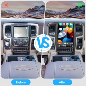 Navihua Android Car Radio 13 Inch Wireless Carplay Touch Screen GPS Head Unit Multimedia Player <b>Auto</b> AC for Dodge Ram 2014-2018 - Product Image 6