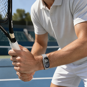 Correa de Repuesto para Reloj FORWELLENY con Logotipo Personalizado, Transpirable, de Hilo de Pluma, Correa de Nailon para <span class=keywords><strong>Xiaomi</strong></span> Band 11/10/9/8 - Product Image 4