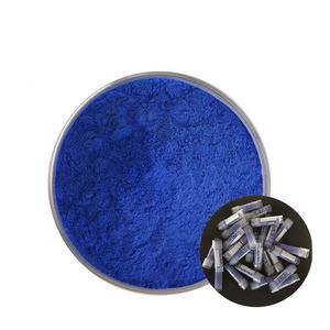 Poudre de peptide de cuivre GHK-CU de qualité cosmétique 98% CAS 49557-75-7 Poudre de peptide de cuivre bleu - Product Image 1