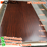 Womica 4*8 Résine phénolique HPL, nouveau design, stratifiés décoratifs haute pression, feuille de stratifié intérieur en cuir de 0,7 mm