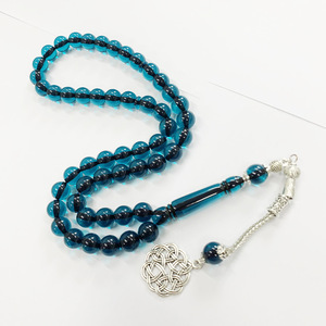 Rosario de resina para cabello directo de fábrica, 51 Uds., 10cm, Rosario de resina Natural, cuentas de alabanza musulmana, pulsera de adoración, cuentas de oración - Product Image 6