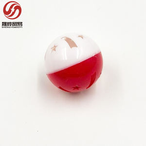 Cucciolo di plastica cavo palla da gioco rotonda con campana Jingle suono giocattolo per gatti sicuro resistente ai graffi e ai giocattoli da masticare per animali domestici - Product Image 2