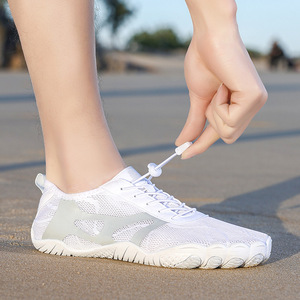 Chaussures d'eau avec empeigne en mesh, semelle en caoutchouc respirante, unisexes, plage, été, sport de plein air, natation, randonnée, trekking - Product Image 3