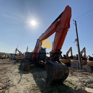 Excavatrice sur chenilles d'occasion HITACHI ZX240 de 24 tonnes, économique en carburant, idéale pour les chantiers de construction et la construction routière - Product Image 3