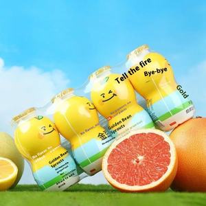 Premium 155ml portatile Golden germogli di soia miscela rinfrescante sapore di caprifoglio e pompelmo con concentrato di zucca - Product Image 3