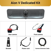 Caméra de recul numérique 2K Sinjet pour Aion V avec WiFi, écran complet 9,2 pouces, H10 Pro Mirror DashCam