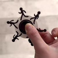 Fidget Spinner Running Little Man, Fidget Spinners, Jouets anti-stress pour enfants, Spinner manuel pour le TDAH, Noël