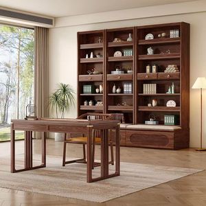 Cung cấp một phong cách Châu Âu tự nhiên đa Kệ kèm theo kệ sách với thiết kế thanh lịch để tổ chức sách và phòng khách - Product Image 6