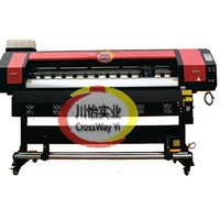 CY-1800B 1808 imprimante grand format 1.8m traceur de sublimation de machine d'impression à éco-solvant de CrossWay Yi