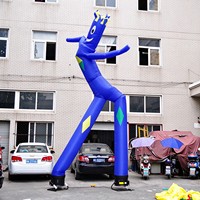 Homme dansant gonflable de haute qualité avec souffleur pour la publicité, Sky Dancer gonflable personnalisé