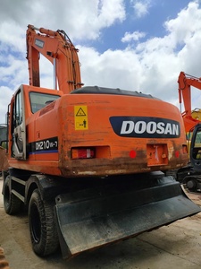 Excavatrice sur pneus Doosan 210W-7 d'occasion, matériel de terrassement Doosan, DX60 DX80, machine de construction Doosan, excavatrices - Product Image 4