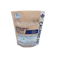 Vente en gros usine – Sachets d'emballage personnalisés en plastique de haute qualité avec fermeture éclair pour friandises pour chiens, idéaux pour les sacs de collations pour animaux de compagnie (STPP)