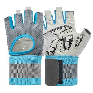 Guantes Deportivos MKAS de Alta Calidad, Transpirables, Antideslizantes, de Medio Dedo, con Soporte Ajustable para la Muñeca - Product Image 6