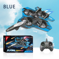 Jouet volant télécommandé en mousse EPP, drone de combat avec lumière, avion RC à quatre axes, hélicoptère, planeur, avion de combat en mousse pour figures acrobatiques