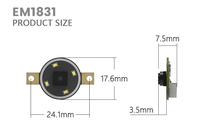 Contrôleur de levage rapide A EM1831 RS485 RS232 2D QR Engine Elevator Board Barcode Scanner pour le bureau