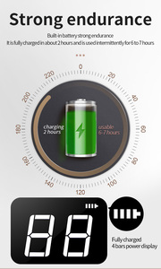 Secador de uñas de gel de curado rápido con lámpara LED UV inalámbrica recargable con temporizador para salón profesional y uso doméstico - Product Image 4