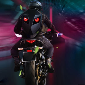 Mochila Led Knight para Motocicleta, Mochila con Casco Luminoso para Motocicleta, Control Móvil Personalizable, Mochila para Casco de Motocicleta Completo - Product Image 1
