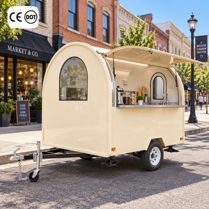 Etodevice 8.2ft Custom Mobile Restaurant Trailer Commercial Food Truck Kitchen Trailer for Street Food - Product Image 2