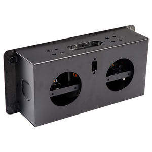 เต้าเสียบปลั๊กไฟอเนกประสงค์3ช่องพร้อมพอร์ตชาร์จ USB ซิงค์อัลลอยด์อเนกประสงค์ซ็อกเก็ตไฟฟ้าป๊อปอัพตั้งโต๊ะสำหรับสำนักงาน - Product Image 2