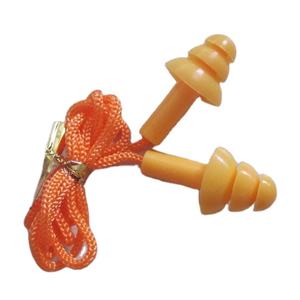 قابس قابل لإعادة الاستخدام لإلغاء الضوضاء ، سدادات أذن دائرية من السيليكون الناعم ، سدادات أذن للنوم - Product Image 2