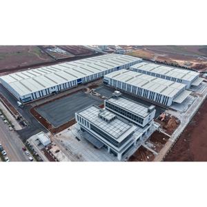 โกดังโครงสร้างเหล็กสำเร็จรูป: ดีไซน์ทันสมัยสำหรับอาคารอุตสาหกรรมที่ยอดเยี่ยม ผู้ผลิตมืออาชีพ - Product Image 1