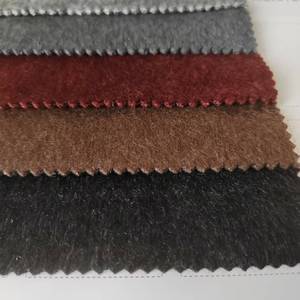 Dikke 5 Kasjmier 65 Wol 10 Zijde 590gsm Staande Stapel Winter Dubbelzijdige Wollen Stof Mode Casual Jas Dikke Zuivere Wollen Stof - Product Image 3