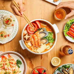 Marmite pour soupe, mini-<span class=keywords><strong>cuiseur</strong></span> électrique, multifonctions, en acier inoxydable, sans soudure, vente en gros - Product Image 3