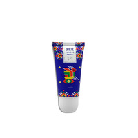 Tubes cosmétiques PE personnalisés de 50 ml à triple bille roulante, tubes vides pour crème contour des yeux, emballages de soins de la peau imprimés en sérigraphie