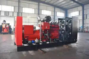 محرك غاز طبيعي 350KW محرك غاز صيني مجموعة مولد الغاز الحيوي محرك توربيني