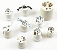 E40 E27 E26 GU10 MR16 GU5.3 R7S G4 G9 Support de lampe en céramique Bases de lampe SKD Accessoires Support de lampe en fil de céramique pour ampoule