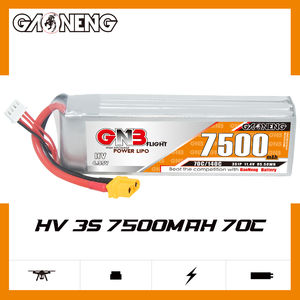 Gnb gaoneng 7500mAh 3S 11.4V 140C 70C lihv XT60 RC LiPo แบตเตอรี่ RC ในรถโดรนเรือเครื่องบินเจ็ต RC งานอดิเรก4WD มอนสเตอร์ rustler - Product Image 2