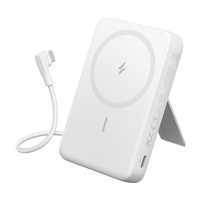 Mini banque d'alimentation sans fil magnétique 5000mAh pour smartphones et tablettes
