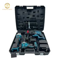 Professionnel personnalisé 4 pièces en 1 perceuse sans fil clé électrique meuleuse marteau clé perceuse scie circulaire Kit combiné