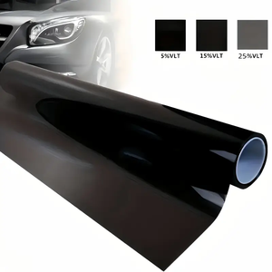 Carlise Isolation <span class=keywords><strong>Thermique</strong></span> Noir <span class=keywords><strong>Pare</strong></span>-<span class=keywords><strong>Brise</strong></span> Latéral Nano Céramique Solaire Fenêtre Film Anti UV Coloration Voiture Fenêtre Film - Product Image 1