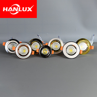 Spot LED encastré moderne pour plafond, éclairage commercial, COB, pour décoration intérieure, salon
