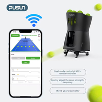 Nouvelle arrivée 2025 PUSUN PT-MINI PRO Machine à lancer de balles de tennis avec application/télécommande