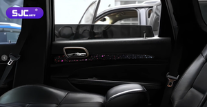 SJC pour Jeep Grand Cherokee 2011-2021, mise à niveau de l'application de contrôle de la musique, accessoires d'ambiance, décoration intérieure, éclairage <span class=keywords><strong>LED</strong></span> 64 couleurs - Product Image 2