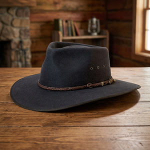 Sombreros Vaqueros de Cuero Genuino para Todas las Temporadas, Modelo BS International NAQ00126, a la Moda, Talla Personalizada, Unisex, para Adultos, Playa, Casual, Viajes - Product Image 1
