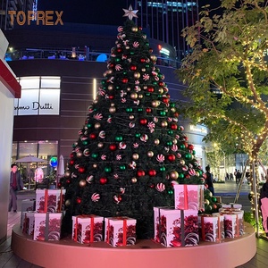 Lớn không thấm nước pre-lit LED sắt thông kim nhân tạo Cây giáng sinh 10mt cho ngoài trời & trung tâm mua sắm trang trí - Product Image 5