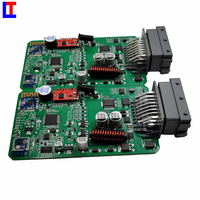 Rastreador de audífonos de 37 teclas con GPS 4G, placa de control táctil inteligente, ensamblaje de PCB con acabado HASL, PCBA de cobre de 1 oz