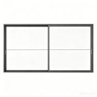 Porte de grande maison moderne, villa, double vitrage, verre trempé, portes coulissantes et levables en aluminium avec rail inférieur autonettoyant