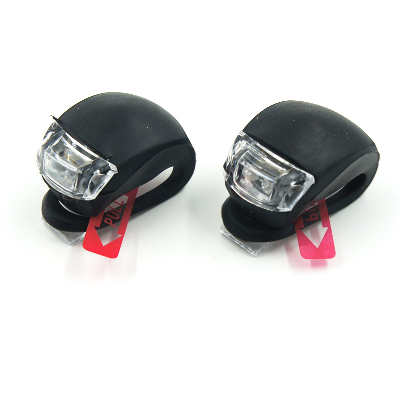 Silicone led bike bicycle light silicone LED Mini Bike Light