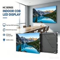 Panel LED Interior Ultra Delgado COB P1.5625 de Alta Resolución, Impermeable, de Aluminio Fundido a Presión, para Pantallas de Salas de Conferencias