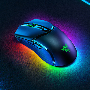 Rắn Hổ Mang có dây Chuột chơi game máy tính ánh kim nhỏ tay nọc độc Mini thay thế nhẹ Pro không dây 6 nút giao diện USB - Product Image 2