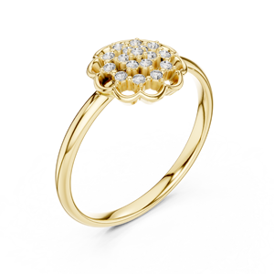 High on Demand <b>Diamond</b> <b>Ring</b> for Women Elegant Jewelry Accessory with Secure Setting and Polished Finish Available For Sale - Product Image 5