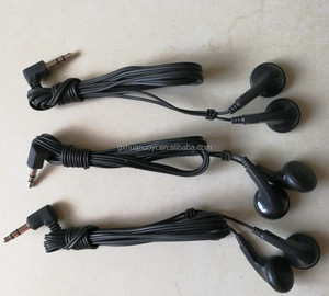 Wegwerp City Sightseeing In-Ear Oordopjes Mono Headset Lage Prijs HUAYUNUO IPX-1 Waterdicht 3.5mm Aansluiting - Product Image 4